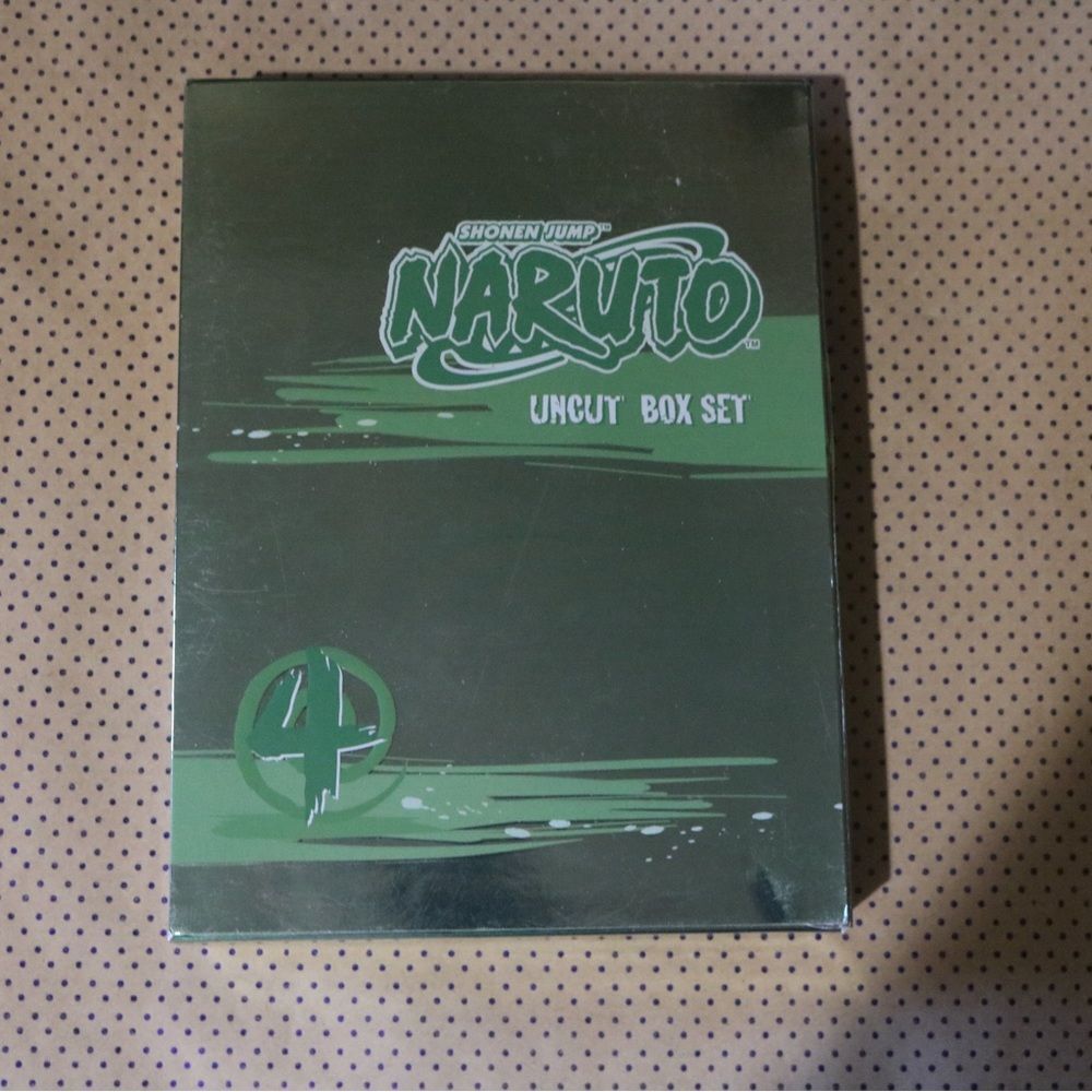 Naruto Uncut Box Set Vol. 4 DVD